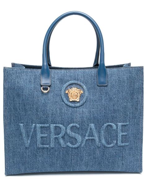 bague versace medusa argent homme|versace denim tote bag.